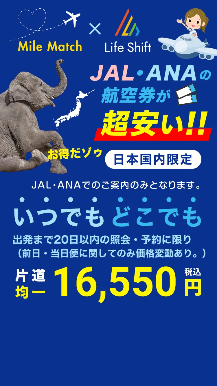 コスパ最強の国内航空券